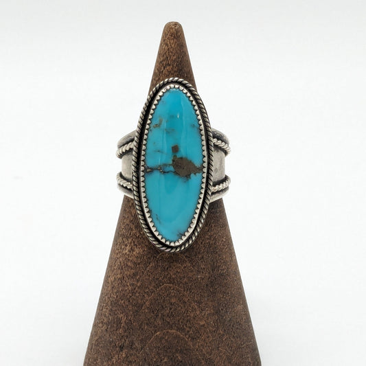 Classic Kingman Turquoise Ring